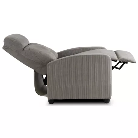 Dönthető fotel DANNY Szürke Sztruksowy