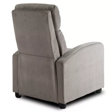 Dönthető fotel DANNY Szürke Sztruksowy