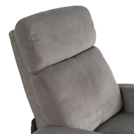 Dönthető fotel DANNY Szürke Sztruksowy