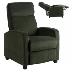 Dönthető fotel DANNY Zöld Sztruksowy