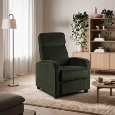 Dönthető fotel DANNY Zöld Sztruksowy