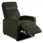 Dönthető fotel DANNY Zöld Sztruksowy