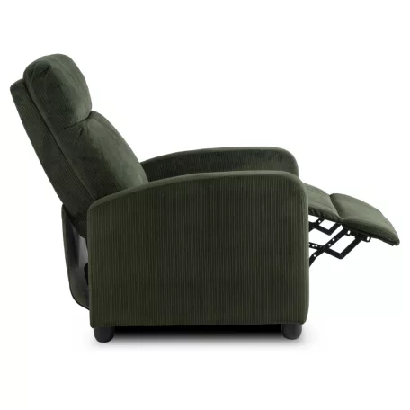 Dönthető fotel DANNY Zöld Sztruksowy