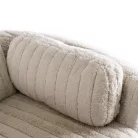 RAUL Dönthető Fotel Bézs Plüss Szövetből