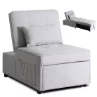 IBERIS 80 cm-es dönthető fotel alváshoz, szürke
