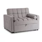 CORRA dönthető hálófotel szürke színben