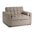 CORRA Dönthető Alvófotel Sötétbézs