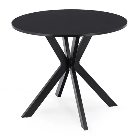 LAUREN asztal 80 cm fekete