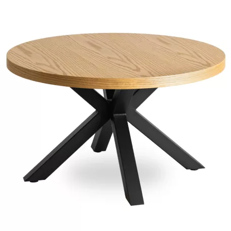 LINCOLN asztal, aranytölgy/fekete