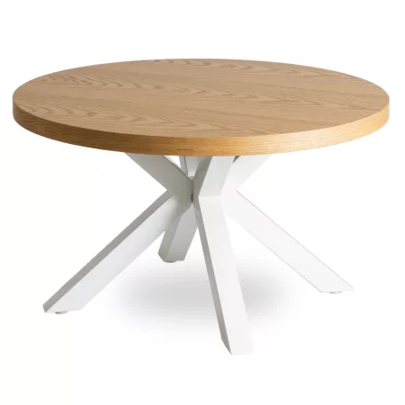 LINCOLN asztal, aranytölgy/fehér