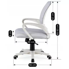 NATE szürke forgószék