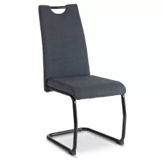 LOPEZ szék sötétszürke/fekete