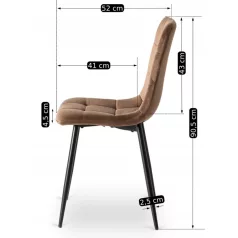 PERU Barna Bársony Fotel