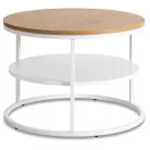 BEST tölgy/fehér asztal