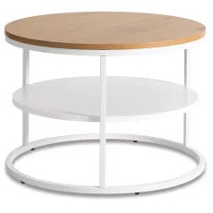 BEST tölgy/fehér asztal