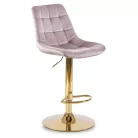 ARCOS Rózsaszín Bársony Szék