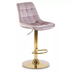 ARCOS Rózsaszín Bársony Szék