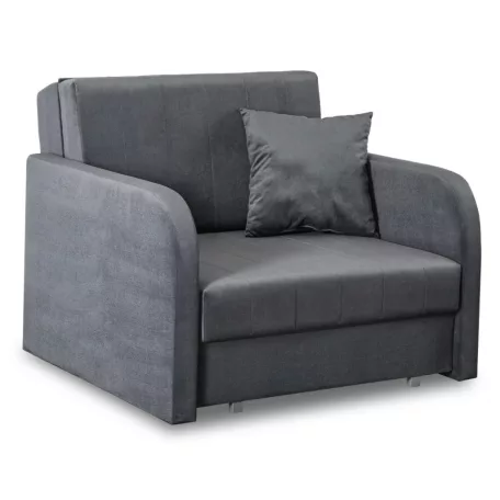 VERO Egyszemélyes Alvófotel Szürke