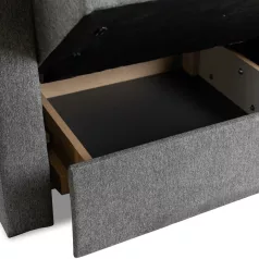 MILAN 1 Egyszemélyes Hálófotel Szürke