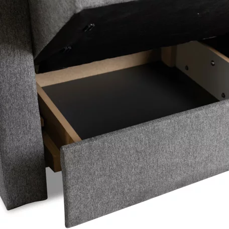 MILAN 1 Egyszemélyes Hálófotel Szürke