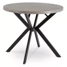 LUGO Kihúzható asztal 90-190 cm Beton/Fekete