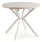 LUGO Kihúzható asztal 90-190 cm Kasmír/Fehér