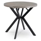 DORIAN Kihúzható asztal 80-160 cm Beton/Fekete