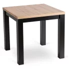 Asztal MAX kinyitható 80-160 cm tölgy Artisan/Fekete