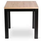 Asztal MAX kinyitható 80-160 cm tölgy Artisan/Fekete