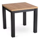 MAX Kihúzható Asztal 80-160 cm Craft Tölgyfa/Fekete