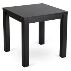 Asztal MAX kinyitható 80-160 cm Fekete