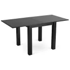 Asztal MAX kinyitható 80-160 cm Fekete