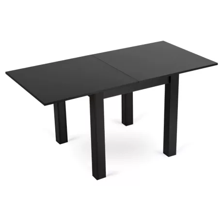 Asztal MAX kinyitható 80-160 cm Fekete