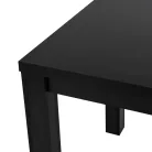 Asztal MAX kinyitható 80-160 cm Fekete
