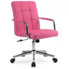 ASTRO ifjúsági rózsaszín öko bőr forgószék