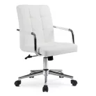 ASTRO Ifjúsági Forgószék Fehér Ekobőr