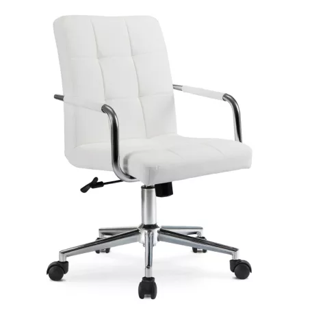 ASTRO Ifjúsági Forgószék Fehér Ekobőr