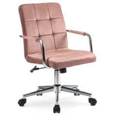 ASTRO Ifjúsági Rózsaszín Bársony Forgószék