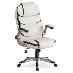 LIVERPOOL forgószék fehér műbőr