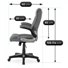 ZURICH szürke forgószék