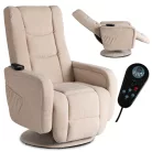 SPIKE 2 Forgómasszázsfotel Bézs