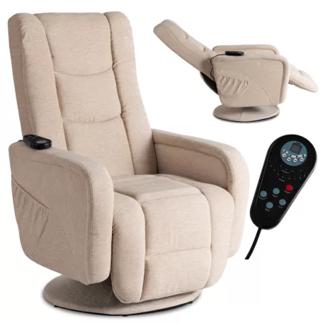 SPIKE 2 Forgómasszázsfotel Bézs