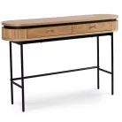 BECK Fésülködőasztal, Tölgyfa, Bordázott