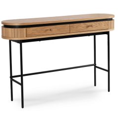 BECK Fésülködőasztal, Tölgyfa, Bordázott