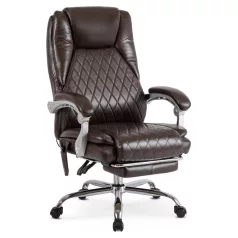 GIORGIO Fűthető Masszázs Forgófotel Barna