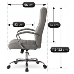 RENES szürke forgószék