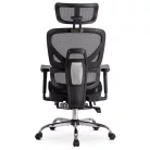 KAIR ergonomikus fekete forgószék
