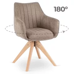 LEMON Forgószék Bézs