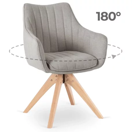 LEMON Forgószék Szürke