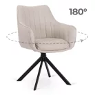 MUMBAI krémszínű forgószék